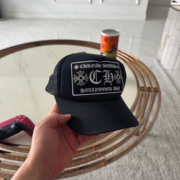 크롬하츠 CH 할리우드 트러커햇 블랙