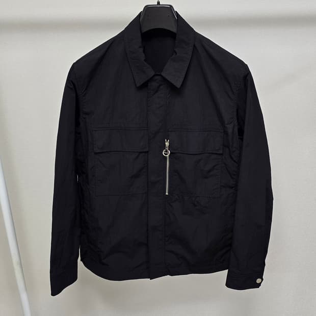 솔리드옴므 로고 셔츠 자켓 46사이즈 95 판매