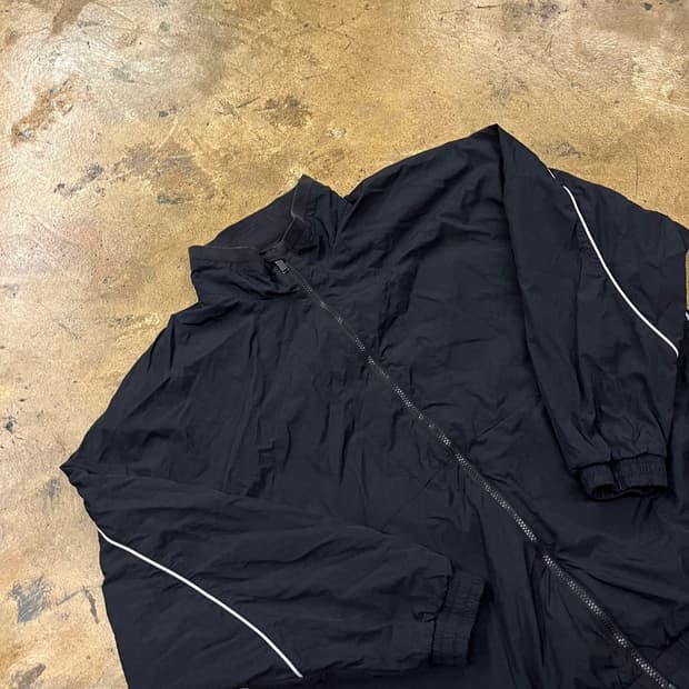 [정품/XL] 아디다스 블랙 라인 바람막이 자켓 b16