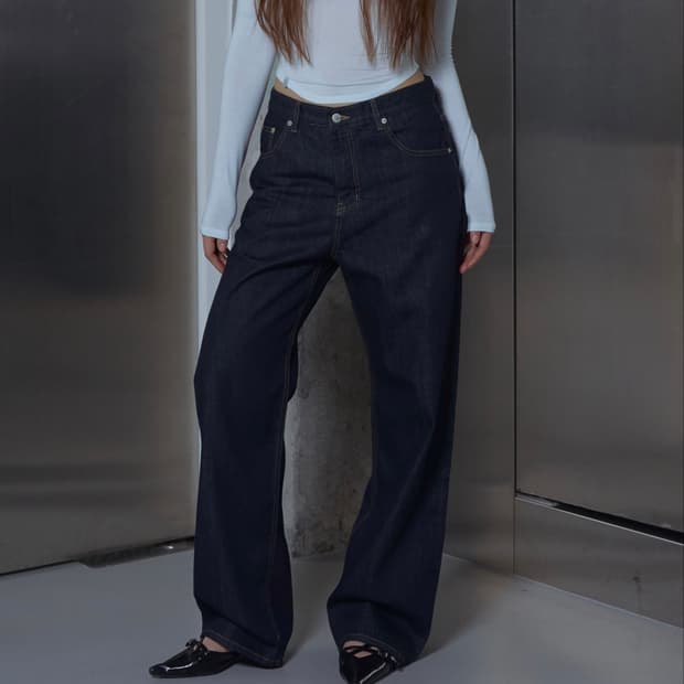 KIMSEOUL킴서울777classic raw jeans 생지데님진팬츠