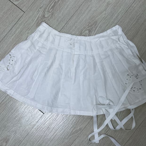 크로쉐안트 테이블 스커트