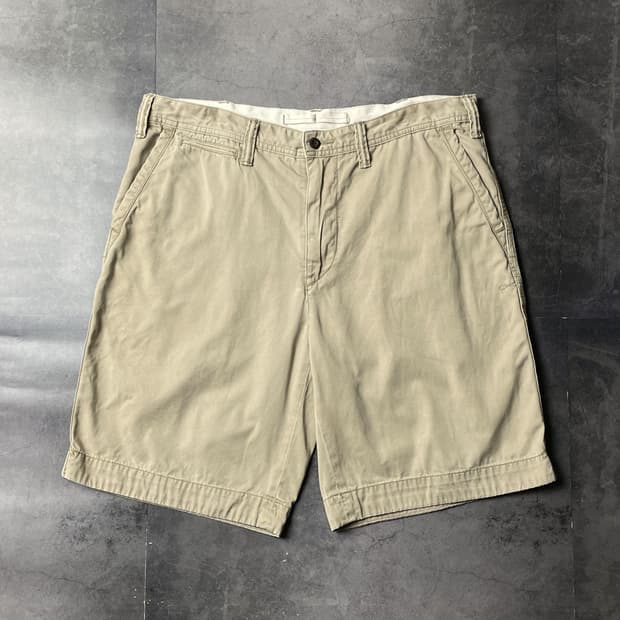 RALPH LAUREN 랄프로렌 빈티지 베이지 하프팬츠 A01073