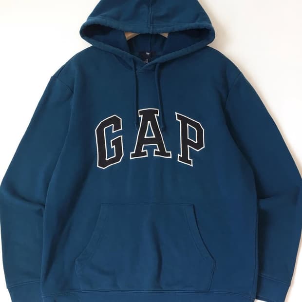 GAP 갭 블루 로고 후디 