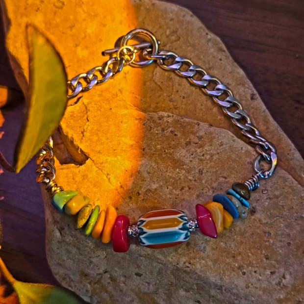 “Desert Flow”써지컬 과 자연의 조화 bracelet