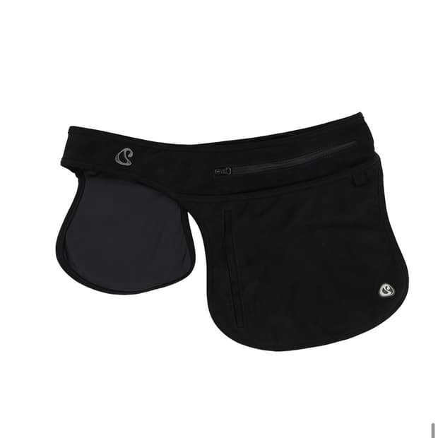 SUEDE BELT BAG BLACK