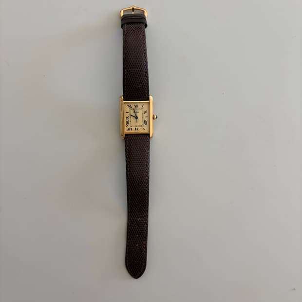 까르띠에 탱크 머스트 쿼츠 XL