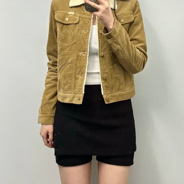 Wrangler 랭글러 코듀로이 양털 자켓