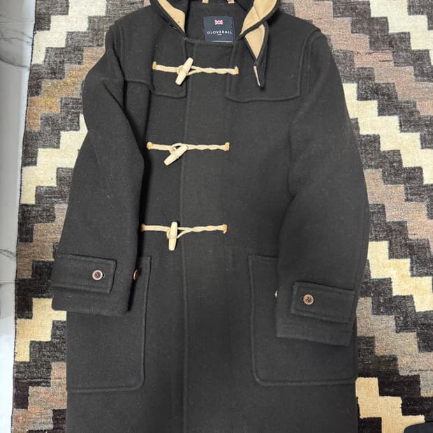 글로버올 브라운 더플코트 몬티 M 