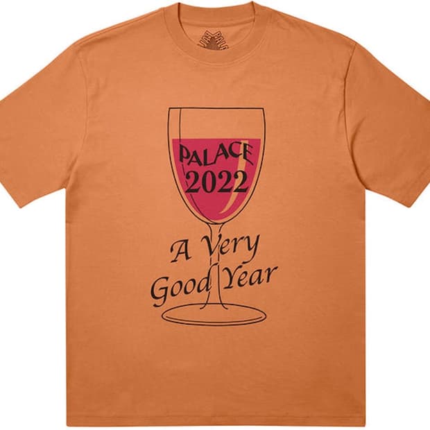 Palace 팔라스 티셔츠 카라멜