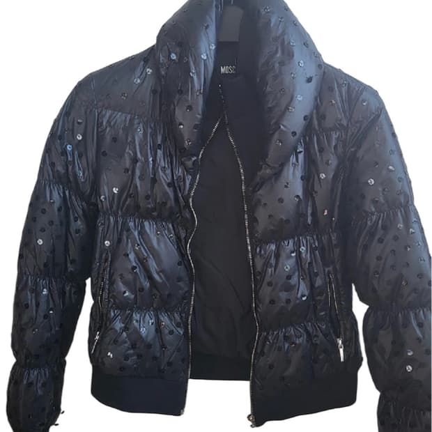 Love mschino 스팽글 패딩