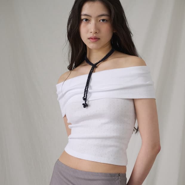 도드 CALTHA TOP_WHITE