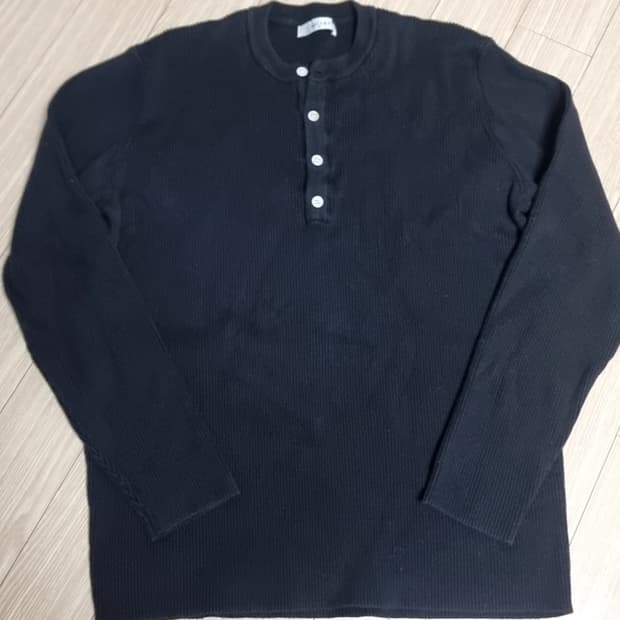 노이어 헨리넥 롱슬리브 블랙(105)