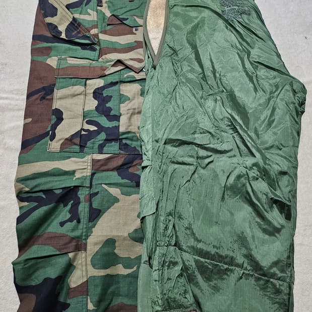80s 미군오리지날 우드랜드 M65 팬츠 데드스탁 +내피셋