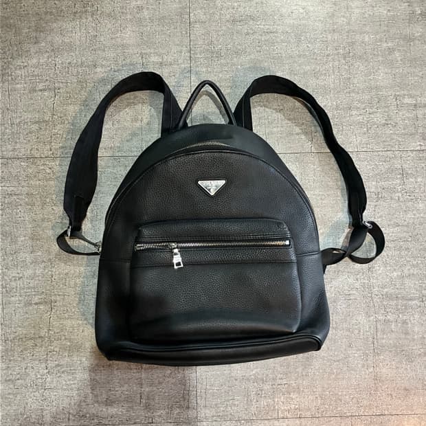 Prada 프라다 빈티지 레더가죽백팩