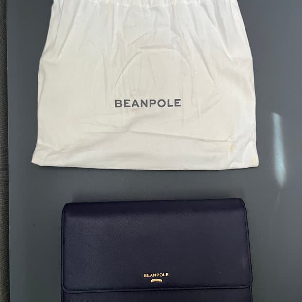 새상품 [BEANPOLE] 빈폴 숄더백 (다크 퍼플)
