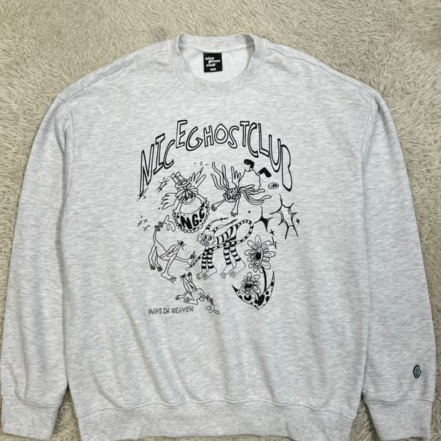 나이스 고스트 클럽 맨투맨/#2846