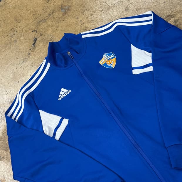 [정품/xl,105] 아디다스 울산현대 트랙탑 져지 블루 b8