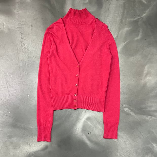  엠포리오아르마니 니트 베스트&가디건 셋업 y16190