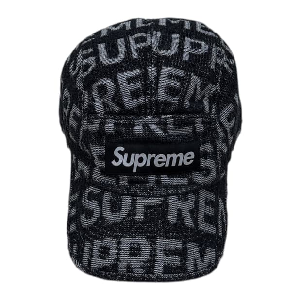22SS 슈프림 테리 스펠아웃 캠프캡 모자