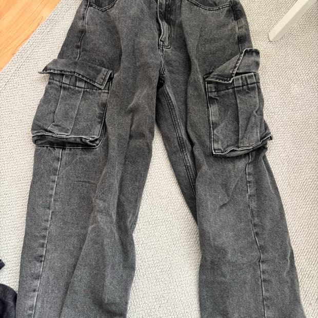 어반드레스 그레이 카고팬츠
