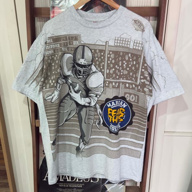 90s American Eagle 싱글 스티치 티셔츠 USA