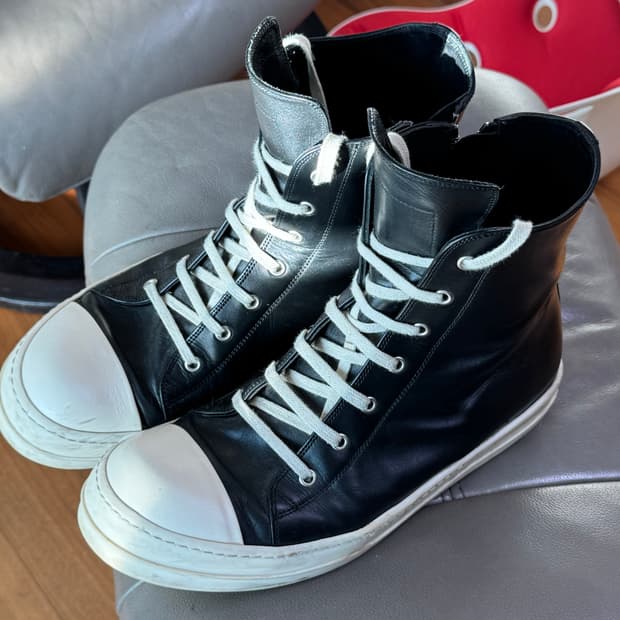 릭오웬스 LPO 하이탑 레더 컨버스 릭컨 44