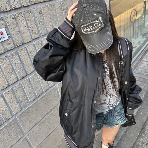 본더치 그런지 무드 볼캡