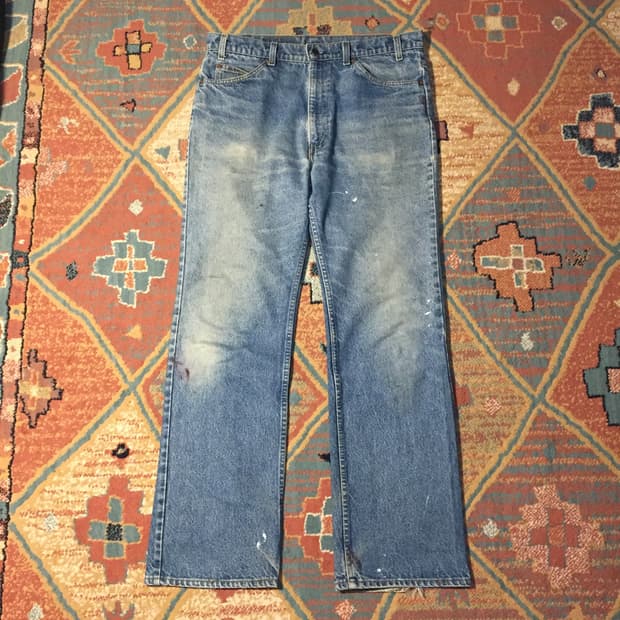 80‘s 리바이스 517 데님 굿페이딩 굿사이즈