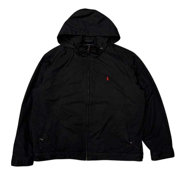폴로 랄프 로렌 블랙 폴리쉘 페리 자켓 XL