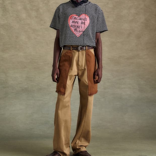 앤더슨벨 COWBOY WRAP JEANS