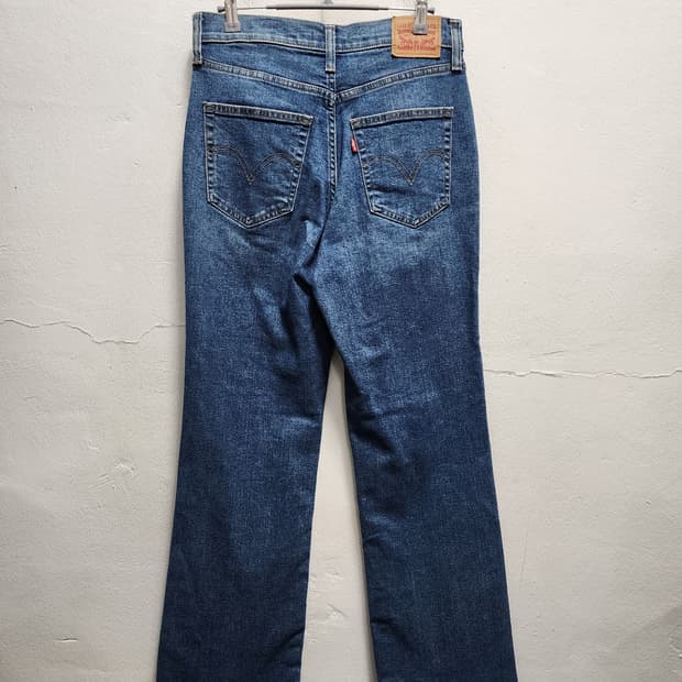 리바이스 플레어 부츠컷 데님 팬츠