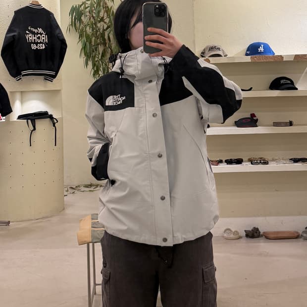 노스페이스 고어텍스 투톤 마운틴 자켓 U571