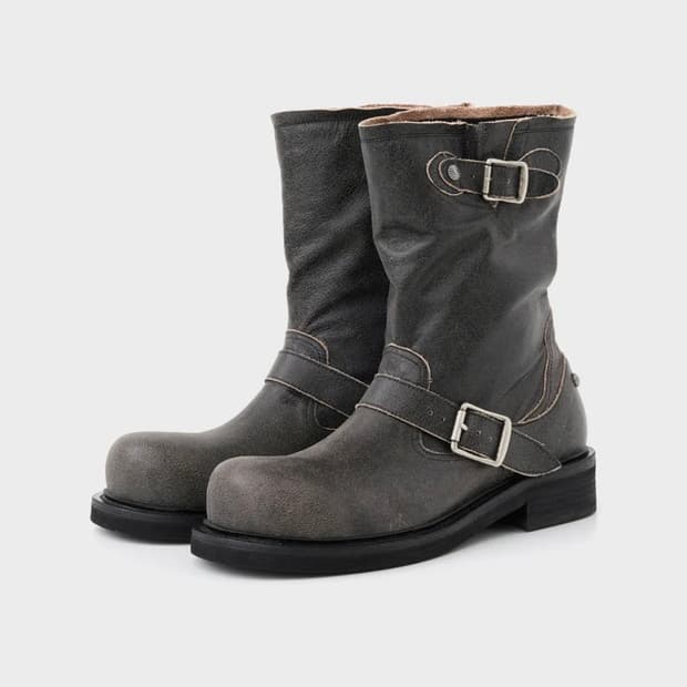 [새제품/275] 로맨틱무브 엔지니어드부츠 - 세라믹 브라운