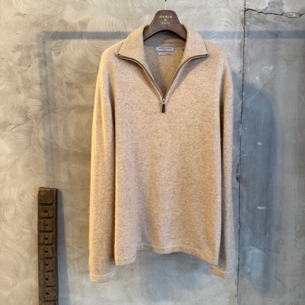 IMPERMEABLE 짚업 니트 100