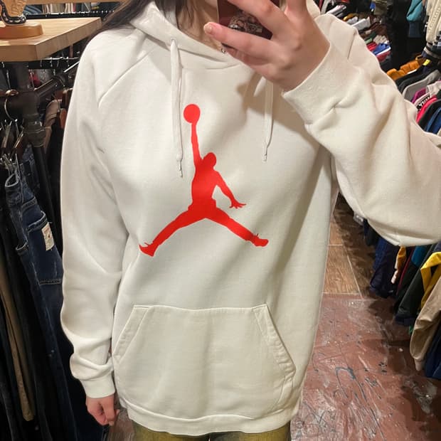 [HI] 조던 후드티 화이트