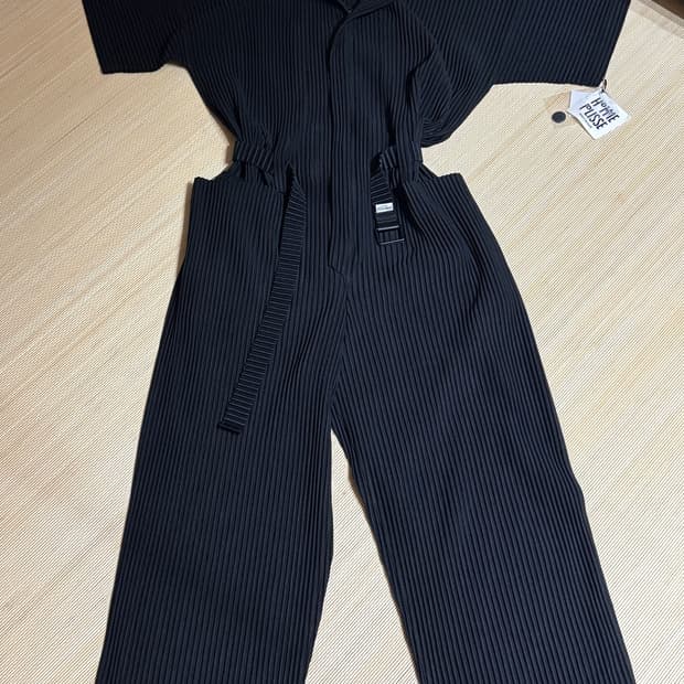 ISSEY MIYAKE(homme plisse) blackjumpsuit