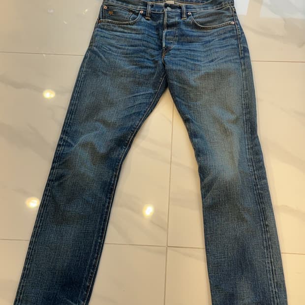 더블알엘 셀비지 슬림진 32