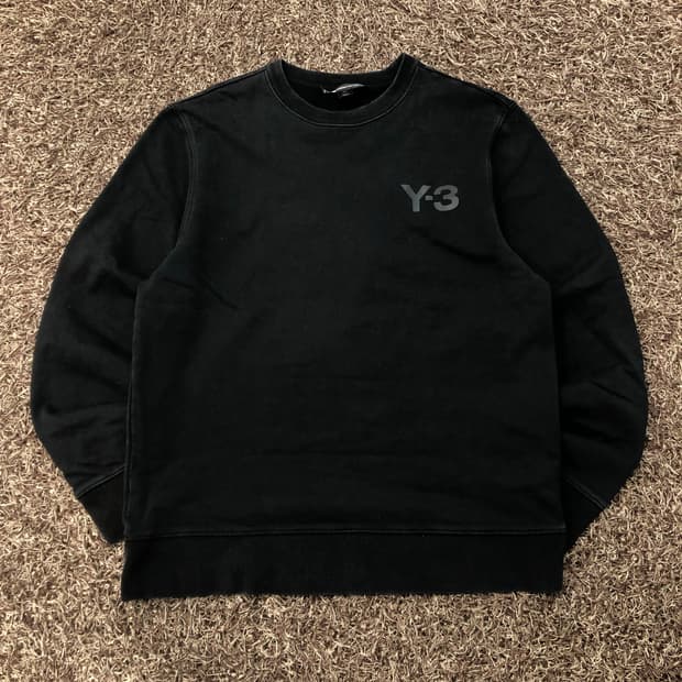Y-3 요지야마모토 아디다스 맨투맨 스웻셔츠