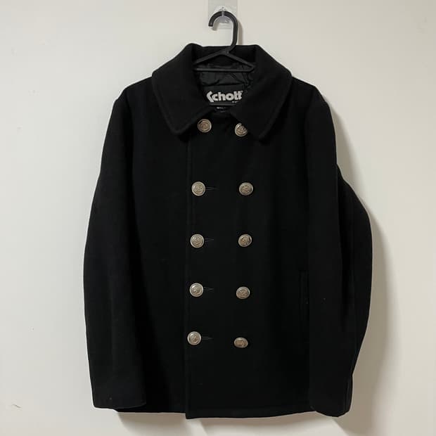 SCHOTT DOUBLE BREASTED COAT