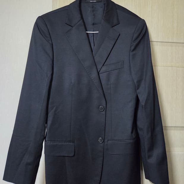 Z Zegna 제냐 투버튼 테일러드 블레이저 자켓