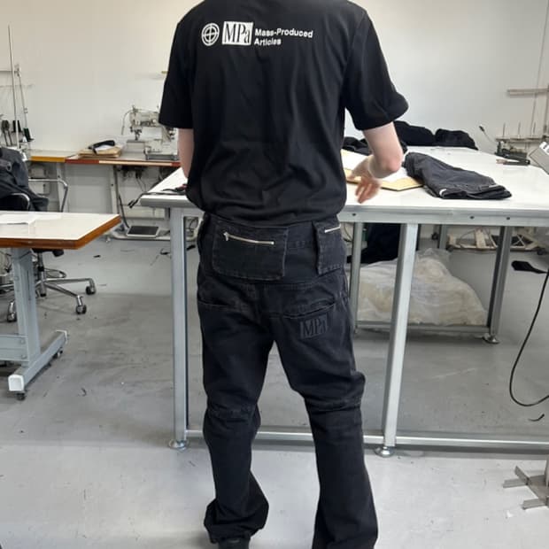 MPa BAG PANTS(BLACK) M