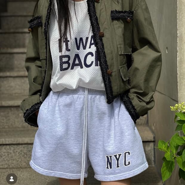 스탠드얼론 스웻쇼츠 반바지