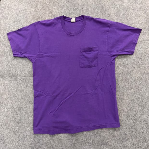 90s Vintage Fruit Of The Loom Blank Tee