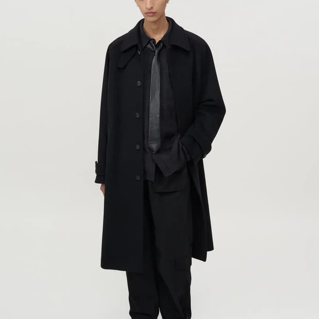 인사일런스 마펠 캐시미어 코트 L