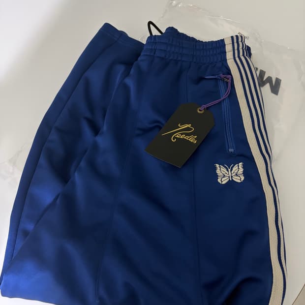 니들스 x LHP H.D. 트랙 팬츠 폴리 스무스 로얄XS