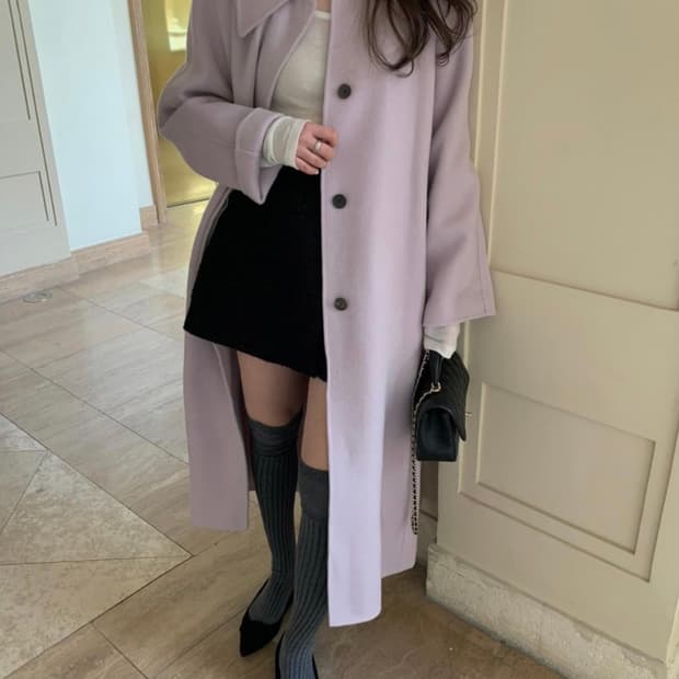 프리티영띵 핸드메이드 울코트 