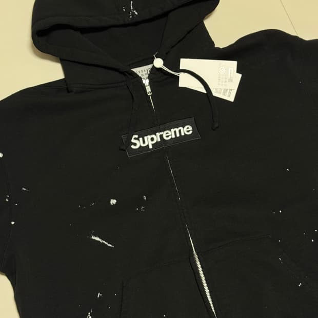 슈프림 마르지엘라 블랙L