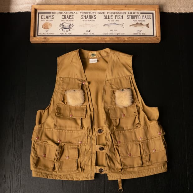70s IDEAL FISHING VEST [Deadstock] / 105