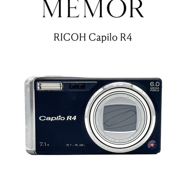 희귀 모델/필카무드 작례✨RICOH Capilo R4 리코 디카 카메라