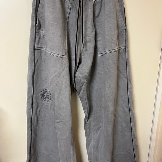 [판매,3] 폴리테루 퍼티그 스웻 팬츠 더티그레이